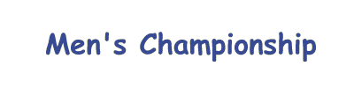 Men's Championship